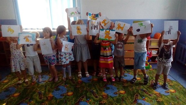 В старшей группе детского сада № 22 проходит краткосрочный проект «Домашние любимцы»