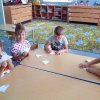 Дети старшей группы МДОБУ детский сад проверяли на ловкость свои пальчики- делали домашнего питомца -  котика в технике оригами. 
